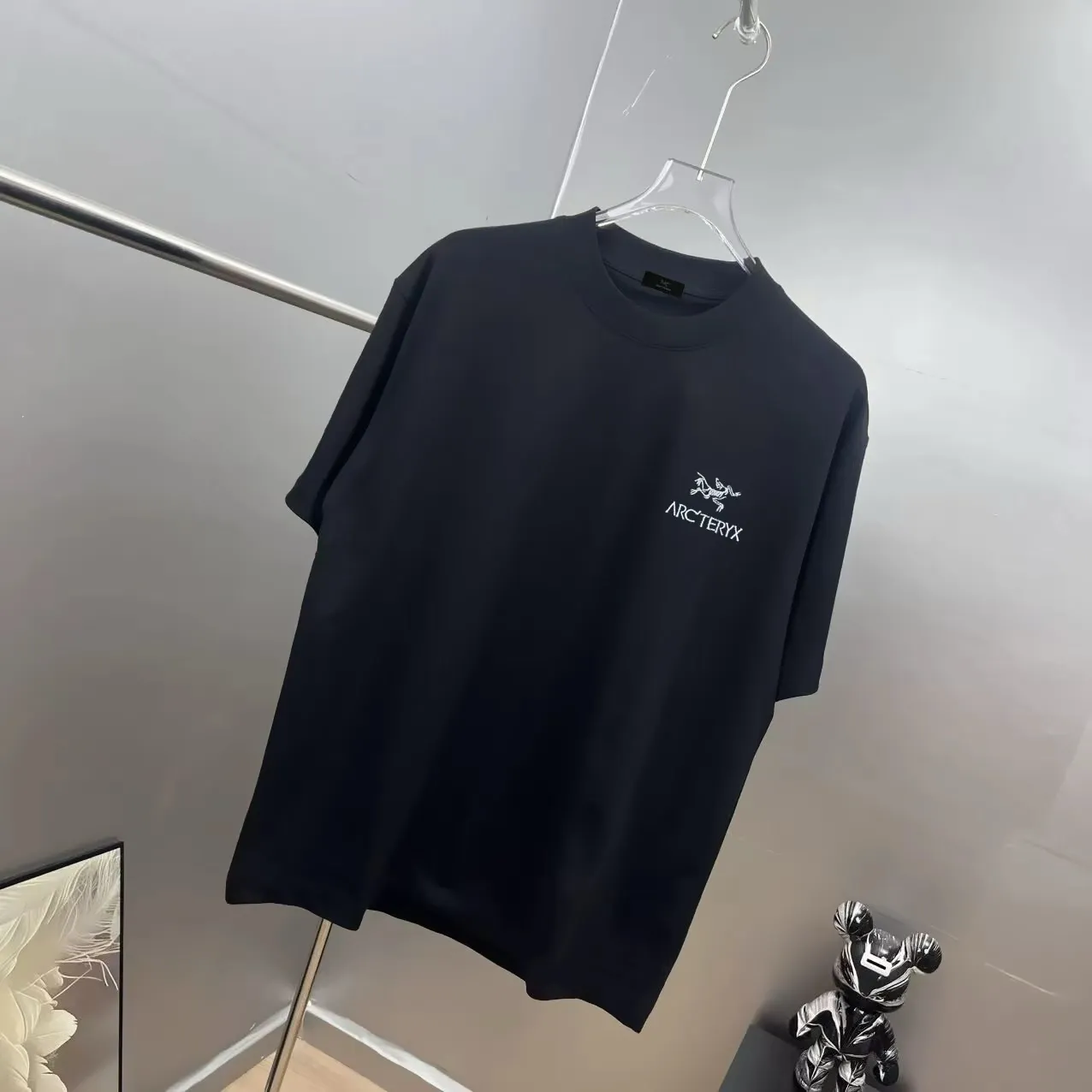 Arc～ logo， 《 》 7A tee ， Same Style ， : Black White Coffee Brown Size：S（90-130 ） M（125-150 ） L（135-165 ） XL（160-190 ） XXL（185 ）